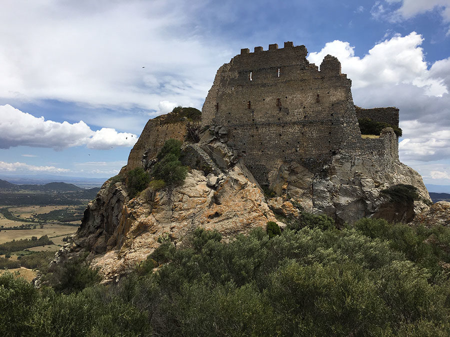 Il Castello di Acquafredda a Siliqua